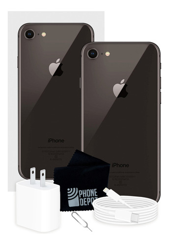 Apple iPhone 8 64 Gb Gris Espacial Con Caja Original + Protector