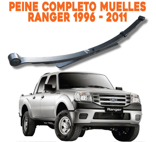 Peine Completo Original Muelles Ford Ranger 1986 Al 2011 