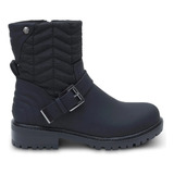 Botinetas Botas Lady Stork Jael Combinadas Mujer Urbanas