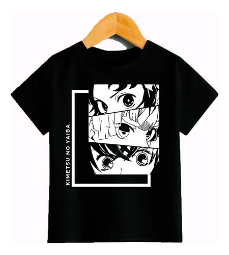 Playera Infantil Unisex Demon Slayer Kimetsu No Yaiba Anime