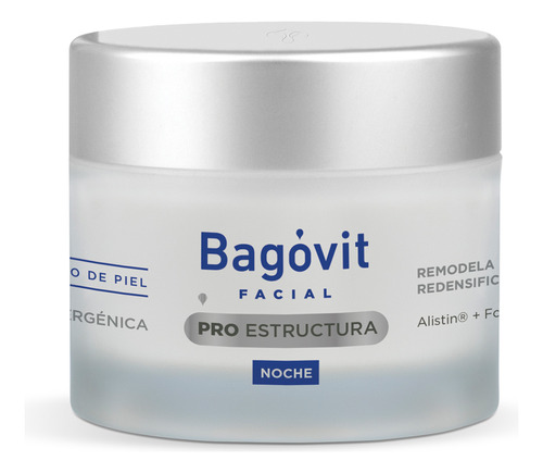 Bagovit Crema Facial Antiage Pro Estructura Noche X 60g