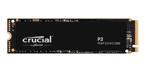 Ssd Crucial P3 Plus 4tb Nvme M.2 2280 - Ct4000p3pssd8