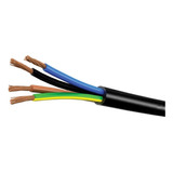  4x1.5 Rv-k 10 Mts Cable Cordon Negro 