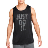 Camiseta Esqueleto Nike Dri-fit Training Hombre-negro