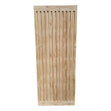 Puerta Corrediza Riel Granero Madera Alistonada 80 Cm