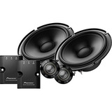 Set De Medios Pioneer Ts-z65c 6.5 2 Vías 300w Máx 100w Rms Color Negro