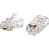 Paquete 10 Conectores Rj45 Para Cable Ethernet De Red