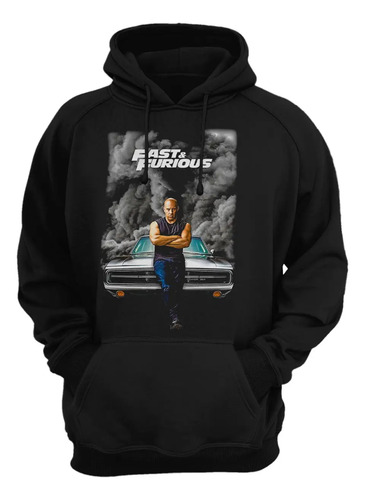 Sudadera Rápidos Y Furiosos, Unisex Capucha Y Cangurera 01