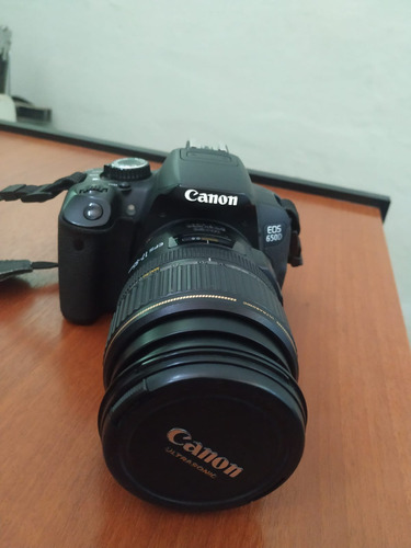 Canon Eos 650 D + Lente Canon Ultrasonic 17-85