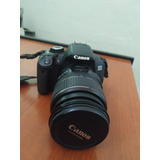 Canon Eos 650 D + Lente Canon Ultrasonic 17-85