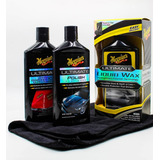 Kit Meguiar´s Ultimate Compound, Polish Y Liquid Wax / Cera