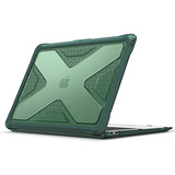 Funda Resistente Para Macbook Air 13 M1 A2337 A2179 Verde