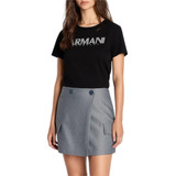 Playera Armani Exchange A | X Mujer Original Blusa Negro