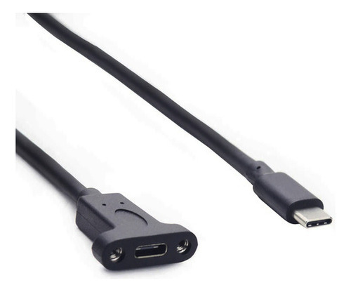 Cabo Extensor Usb Tipo C 3.1 Para Painel Com Parafuso