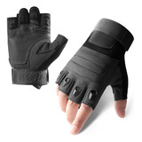 Guantes Tacticos Con Protección Para Medio Dedo, Entrenamien