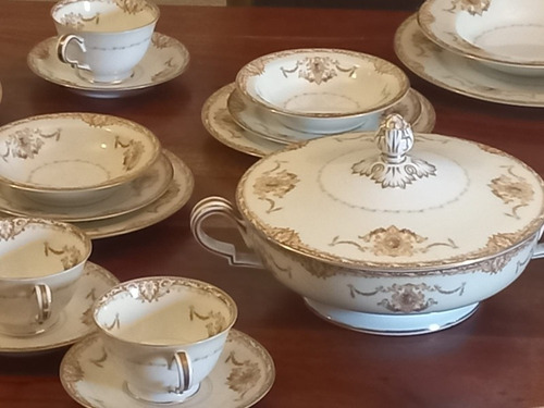 Vajilla Noritake Porcelana 60 Pzs. No Bávara, No Limoges,