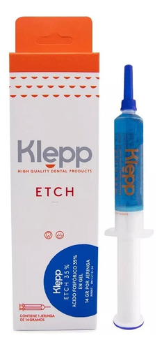 Acido Fosfórico Grabador Klepp Etch 35% Jer 14g Odontologia