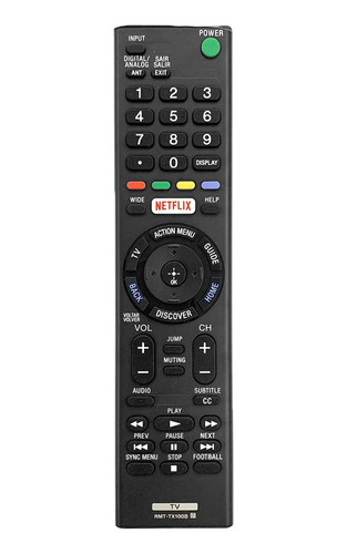 Control Remoto Rmt-tx100b Para Sony Kdl-55w6500