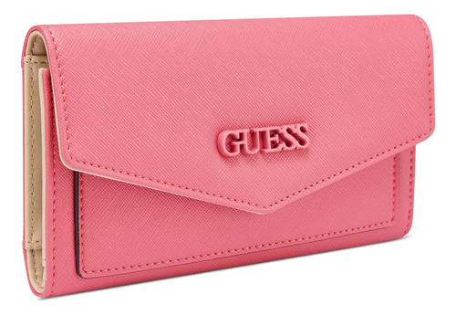 Billetera Monedero Tarjetero Trifold Guess