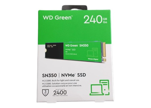 Disco Solido 240gb M.2 Sn350 Wd Green 