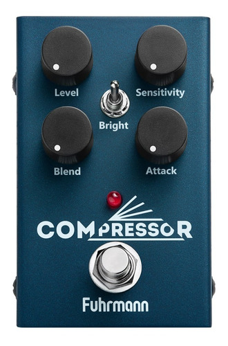 Pedal De Efeito Para Guitarra Fuhrmann Compressor 2019 Nf-e