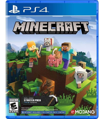 Minecraft Ps4 Midia Fisica Original Playstation Sony Blu Ray