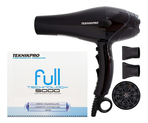 Secador De Pelo Profesional 2200w Teknikpro Full Tech Local