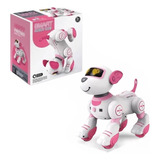 Perro Inteligente Robot De Control Remoto Jueguete Color Rosa Fantastic Toys