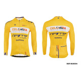 Jersey Ciclismo M/l Hombre Gw Colombia Tierra Atletas Ama