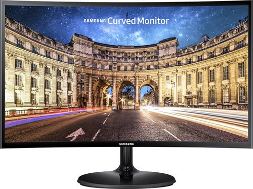 Monitor Curvo Samsung (c24f390) 390 De La Serie 24  Led Fhd