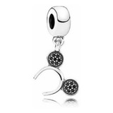 Hermoso Dije Dona Disney Mickey Pata 925 P/ Puls Pandora