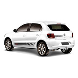 Par Adesivos Vw Faixa Lateral Gol G5 G6 G7 City