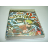 Naruto Ultimate Ninja Storm 2 Ps3 Mídia Física Com Manual