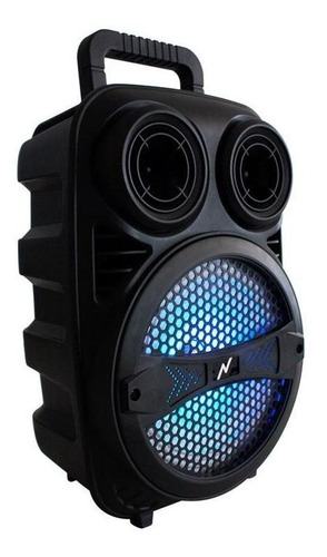 Parlante Portable Noga Ngl-420bt 8  Karaoke Bt Led Light Rec