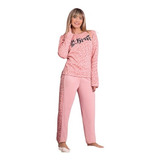 Pijama Invierno Jersey Be Brave Algodon Lencatex T. Grandes 