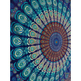 Tapices De Pared De Mandala Color Azul