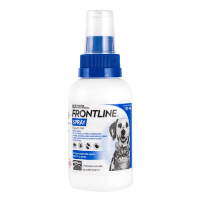 Frontline Spray 100 Ml Elimina Pulgas Piojos Garrapatas | Meses sin interés