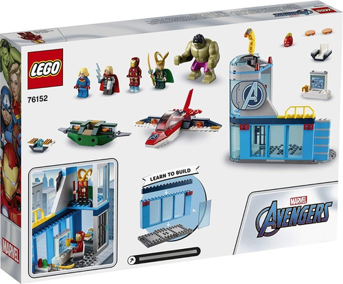 Lego 76152 Marvel Avengers Loki Hulk Thor Iron Man 223 Pzas