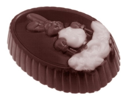 Molde Para Bombones Conejo De Pascua 1460cw Chocolate World