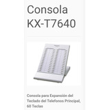 Telefono Kxt7630 Y Consola 7640 Impecables