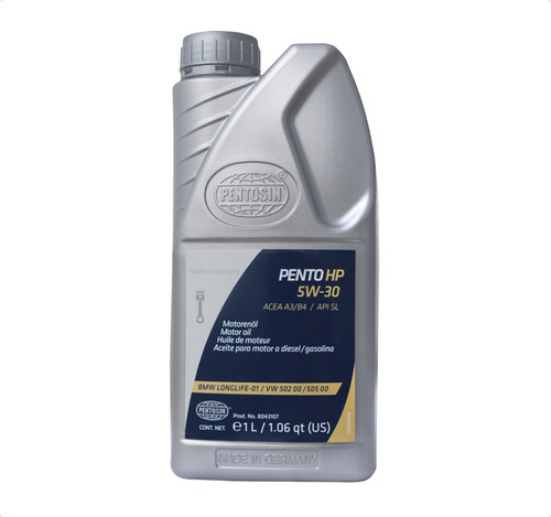 Aceite Motor Pentosin Hp 5w-30 1lt