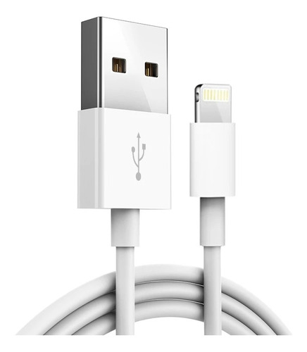 Cable De 2m Compatible Con iPhone iPod iPad