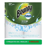 Bounty, Servitoalla, Bounty Con Dawn,  8 Rollos (4 Paquetes)