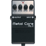 Pedal Para Guitarra Eléctrica Boss Metal Core Ml-2