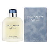 Perfume Dolce & Gabbana Light Blue Pour Homme Edt 200ml Masculino Original Lacrado