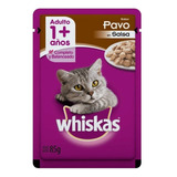 Sobrecitos Pouch 85g Gato Whiskas 12und Sabores Eleccion