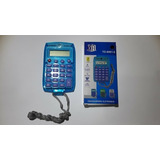 Calculadora Eletrônica 08 Dígitos Xh-8961-8 De Bolso Cordão Cor Variado