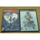 Kingdom Hearts 1 Y 2 Japones Playstation 2 Ps2 Leer*