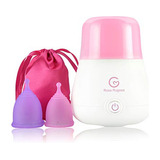 Paquete Copas Menstruales + Vaporizador Rosa Rugosa