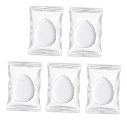 6 X 5x Finger Wet Dry Use Esponja De Maquillaje Para Blanco